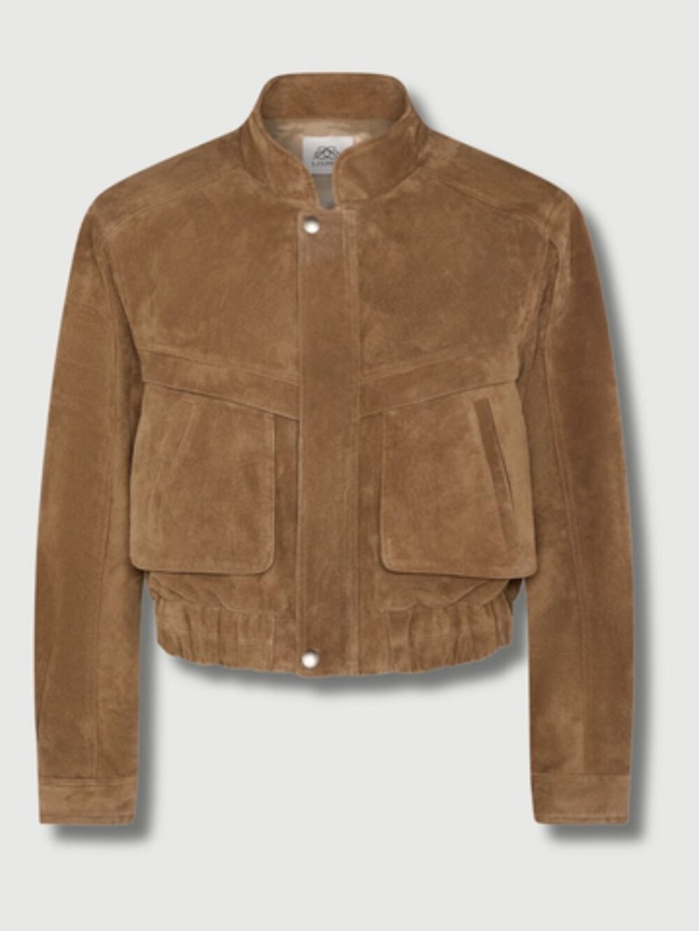 L.Cuppini The Becky Suede Jacket in Camel